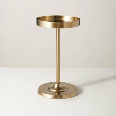 Brushed Metal Planter Stand Brass Finish - Hearth & Hand™ With Magnolia 4 Brushed Metal Planter Stand Brass Finish - Hearth & Hand™ With Magnolia - Image 4