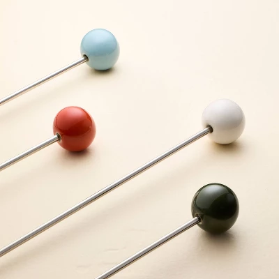 4ct Drink Stir Sticks - Hearth & Hand™ With Magnolia 2 4ct Drink Stir Sticks - Hearth & Hand™ With Magnolia - Image 2