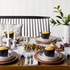 8" Stoneware Reactive Glaze Salad Plate - Hearth & Hand™ With Magnolia -Hearth & Hand With Magnolia GUEST 05525bfe cf23 42e0 b274 e67d1990233a