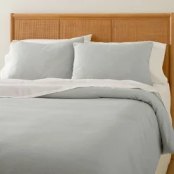 Heathered Stripe Comforter & Sham Set Jet Gray/Sour Cream - Hearth & Hand™ With Magnolia 7 Heathered Stripe Comforter & Sham Set Jet Gray/Sour Cream - Hearth & Hand™ With Magnolia -Hearth & Hand With Magnolia GUEST 0606b777 0300 43bb b1cd 22bbc6c3a7f5