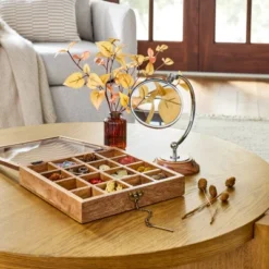 Small Wood Collectables Box - Hearth & Hand™ With Magnolia -Hearth & Hand With Magnolia GUEST 0a56eece 6838 487f a8fb bca7bf42671e