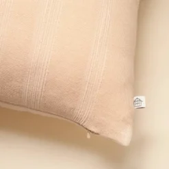 14"x36" Vertical Stripe Decorative Lumbar Throw Pillow Blush - Hearth & Hand™ With Magnolia -Hearth & Hand With Magnolia GUEST 17242373 08c4 4bf3 9846 6b2167896914