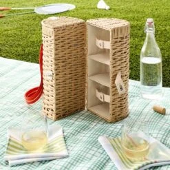 Woven Bottle Carrier - Hearth & Hand™ With Magnolia
