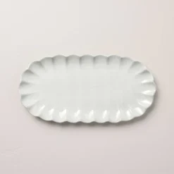 Scallop Stoneware Serving Tray Cream - Hearth & Hand™ With Magnolia 5 Scallop Stoneware Serving Tray Cream - Hearth & Hand™ With Magnolia -Hearth & Hand With Magnolia GUEST 2160a077 ec2f 4eca be8f 2b2c230cdeae