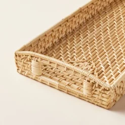 7"x14" Natural Woven Bathroom Tray - Hearth & Hand™ With Magnolia -Hearth & Hand With Magnolia GUEST 21ff534e efd8 403a 9f04 4ffc9ef13306