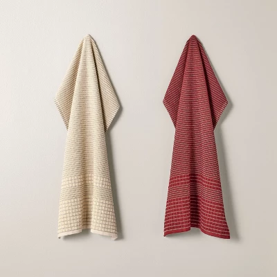 Set Of 2 Striped Terry Kitchen Towels - Hearth & Hand™ With Magnolia 4 Set Of 2 Striped Terry Kitchen Towels - Hearth & Hand™ With Magnolia - Image 4