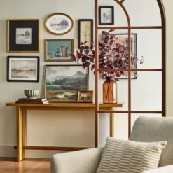 16"x8" Sketched Tree In Black Frame Wall Art - Hearth & Hand™ With Magnolia