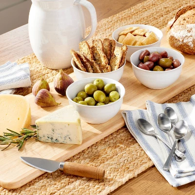 10oz Flared Brim Stoneware Mini Bowl Vintage Cream - Hearth & Hand™ With Magnolia 1 10oz Flared Brim Stoneware Mini Bowl Vintage Cream - Hearth & Hand™ With Magnolia