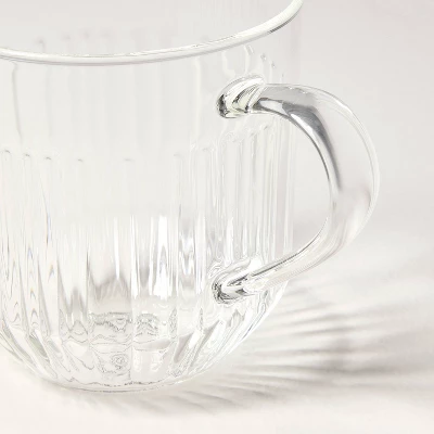 15oz Glass Tea Infuser Mug Clear - Hearth & Hand™ With Magnolia 3 15oz Glass Tea Infuser Mug Clear - Hearth & Hand™ With Magnolia - Image 3