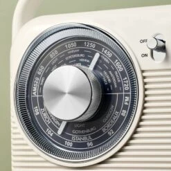 Retro Portable AM/FM Bluetooth Radio Cream - Hearth & Hand™ With Magnolia 6 Retro Portable AM/FM Bluetooth Radio Cream - Hearth & Hand™ With Magnolia -Hearth & Hand With Magnolia GUEST 2add7984 18c8 4043 9cf4 bcdbd7d3b28a