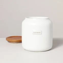 Dry Goods Stoneware Canister With Wood Lid Cream/Brown - Hearth & Hand™ With Magnolia 8 Dry Goods Stoneware Canister With Wood Lid Cream/Brown - Hearth & Hand™ With Magnolia -Hearth & Hand With Magnolia GUEST 2dd49631 52f2 4c1d bf2e 9ec687508552