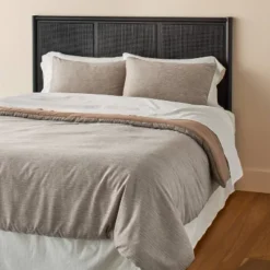 3pc Heathered Stripe Comforter Bedding Set Brown - Hearth & Hand™ With Magnolia 9 3pc Heathered Stripe Comforter Bedding Set Brown - Hearth & Hand™ With Magnolia -Hearth & Hand With Magnolia GUEST 3b7c1a58 ca28 4ac5 926d 7d2dd057436a