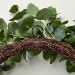 24" Faux Seeded Eucalyptus Wreath - Hearth & Hand™ With Magnolia -Hearth & Hand With Magnolia GUEST 3d7ecc78 94d6 48fc 863e 0b71f2a7dee9