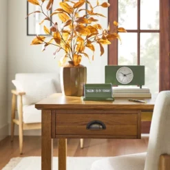 Perpetual Calendar Green/Chrome - Hearth & Hand™ With Magnolia