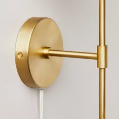 Pleated Shade Wall Sconce Brass/Oatmeal - Hearth & Hand™ With Magnolia 6 Pleated Shade Wall Sconce Brass/Oatmeal - Hearth & Hand™ With Magnolia -Hearth & Hand With Magnolia GUEST 47a94085 ec5d 40f4 a4f8 55ffea1fd891
