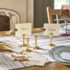 Place Setting Cards With Brown Velvet Ribbon 12ct - Hearth & Hand™ With Magnolia