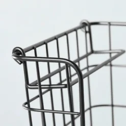 Stacking Wire Storage Basket Matte Black - Hearth & Hand™ With Magnolia -Hearth & Hand With Magnolia GUEST 490b13b4 a77a 4c30 bd86 50ef587e1291