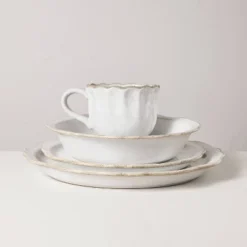 10oz Carved Edge Mug Cream - Hearth & Hand™ With Magnolia -Hearth & Hand With Magnolia GUEST 494c1739 20cb 4575 ab69 e8b86da020eb