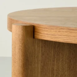 Wood Round Coffee Table Natural - Hearth & Hand™ With Magnolia -Hearth & Hand With Magnolia GUEST 51a4e649 cdb3 4863 b979 02c75088c2c7