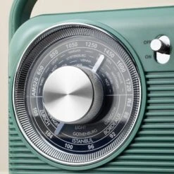Retro Portable AM/FM Bluetooth Radio Green - Hearth & Hand™ With Magnolia 6 Retro Portable AM/FM Bluetooth Radio Green - Hearth & Hand™ With Magnolia -Hearth & Hand With Magnolia GUEST 675af407 d426 4fc0 a320 93b6e945fe0c