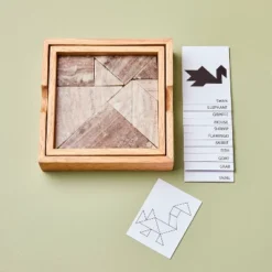 Marble & Wood Tangram Puzzle - Hearth & Hand™ With Magnolia -Hearth & Hand With Magnolia GUEST 71d4e024 c17a 4329 a056 0cf2b739e336