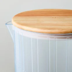 3L Acrylic Beverage Pitcher And Cup Set Blue - Hearth & Hand™ With Magnolia -Hearth & Hand With Magnolia GUEST 7b5684d6 e5dd 40ae 9d15 1367215fbed1