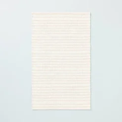 Textured Stripe Indoor/Outdoor Woven Area Rug Beige/Cream - Hearth & Hand™ With Magnolia 8 Textured Stripe Indoor/Outdoor Woven Area Rug Beige/Cream - Hearth & Hand™ With Magnolia -Hearth & Hand With Magnolia GUEST 81adbddd c71c 4ad6 a930 83f20b4a4740