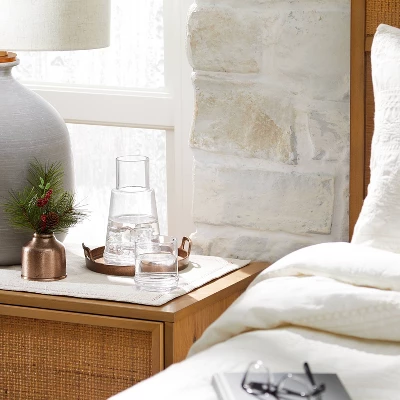 23.5oz Glass Carafe Set - Hearth & Hand™ With Magnolia: Dishwasher-Safe 1 23.5oz Glass Carafe Set - Hearth & Hand™ With Magnolia: Dishwasher-Safe