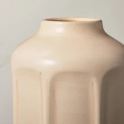 13" Faceted Ceramic Vase Sunset Taupe - Hearth & Hand™ With Magnolia 5 13" Faceted Ceramic Vase Sunset Taupe - Hearth & Hand™ With Magnolia -Hearth & Hand With Magnolia GUEST 89c00ed5 f379 4ab6 83f9 2c196e016ee1