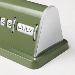 Perpetual Calendar Green/Chrome - Hearth & Hand™ With Magnolia 3 Perpetual Calendar Green/Chrome - Hearth & Hand™ With Magnolia -Hearth & Hand With Magnolia GUEST a1149679 4df5 4622 8408 78bfe4030aea