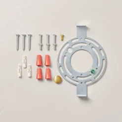 Milk Glass Striped Wall Sconce Brass Finish - Hearth & Hand™ With Magnolia: Modern Chic Lighting Fixture -Hearth & Hand With Magnolia GUEST acb3c784 0ae3 4e69 b6c5 d355ba4d7b8a