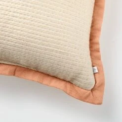 18"x18" Textured Woven Flange Detail Indoor/Outdoor Square Throw Pillow - Hearth & Hand™ With Magnolia 7 18"x18" Textured Woven Flange Detail Indoor/Outdoor Square Throw Pillow - Hearth & Hand™ With Magnolia -Hearth & Hand With Magnolia GUEST b098f0cd 6bb2 4390 b3a8 5a27a79cb921