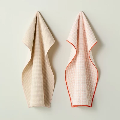 2ct Textured Kitchen Towels - Hearth & Hand™ With Magnolia 3 2ct Textured Kitchen Towels - Hearth & Hand™ With Magnolia - Image 3