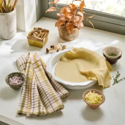 Plaid Flour Sack Towel Green - Hearth & Hand™ With Magnolia