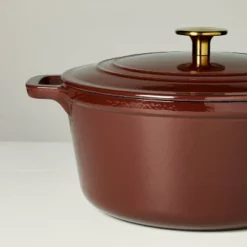 5qt Dutch Oven Red - Hearth & Hand™ With Magnolia -Hearth & Hand With Magnolia GUEST b32fb0ab 8075 44f6 9679 486e86c8ccb3