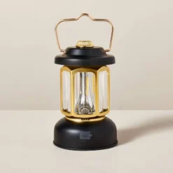 LED Lantern Black/Gold - Hearth & Hand™ With Magnolia 6 LED Lantern Black/Gold - Hearth & Hand™ With Magnolia -Hearth & Hand With Magnolia GUEST b6e0871e cb05 4956 a6b1 d628b3c5808e