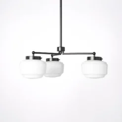 3-Arm Milk Glass Chandelier Ceiling Light - Hearth & Hand™ With Magnolia -Hearth & Hand With Magnolia GUEST b7b6a344 9130 492d 80d0 fd8479600aa5