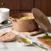 Scalloped Edge Stoneware Spoon Rest Cream - Hearth & Hand™ With Magnolia