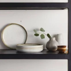 8" Stoneware Reactive Glaze Salad Plate - Hearth & Hand™ With Magnolia -Hearth & Hand With Magnolia GUEST c97df26e b292 4370 b967 274018c0489a