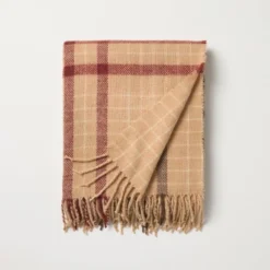 Plaid Lightweight Throw Blanket - Hearth & Hand™ With Magnolia -Hearth & Hand With Magnolia GUEST cce197f2 8ee4 44b4 ae90 794db4e84336