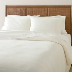 Fine Stripe Duvet & Sham Set Twilight Taupe/Sour Cream - Hearth & Hand™ With Magnolia 9 Fine Stripe Duvet & Sham Set Twilight Taupe/Sour Cream - Hearth & Hand™ With Magnolia -Hearth & Hand With Magnolia GUEST d97804e0 8bdc 4eb6 ac58 edbed2ee570c