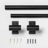 Steel Curtain Rod Matte Black - Hearth & Hand With Magnolia