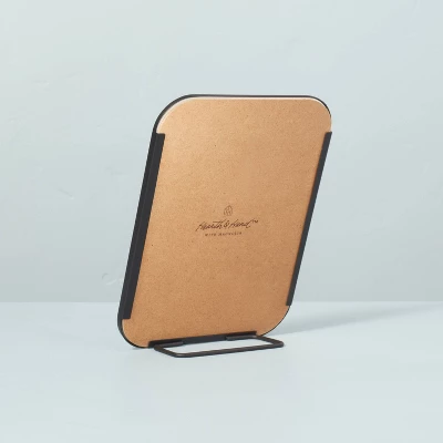 Freestanding 5.5"x7.5" Matted To 4"x6" Metal Photo Frame Set Matte Black - Hearth & Hand™ With Magnolia 2 Freestanding 5.5"x7.5" Matted To 4"x6" Metal Photo Frame Set Matte Black - Hearth & Hand™ With Magnolia - Image 2