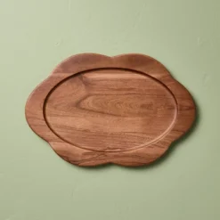 Wood Scallop Oval Tray - Hearth & Hand™ With Magnolia 8 Wood Scallop Oval Tray - Hearth & Hand™ With Magnolia -Hearth & Hand With Magnolia GUEST ea41e931 cd94 4a94 8c5a 51bec3048e3d