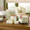 Gingham Gift Wrap Green - Hearth & Hand™ With Magnolia