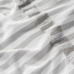 Clipped Stripe Dobby Throw Blanket - Hearth & Hand™ With Magnolia -Hearth & Hand With Magnolia GUEST ebe67199 b34c 45bd a90d cacdaa51b3ff