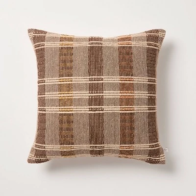18"x18" Stripe Square Toss Pillow - Hearth & Hand™ With Magnolia 4 18"x18" Stripe Square Toss Pillow - Hearth & Hand™ With Magnolia - Image 4