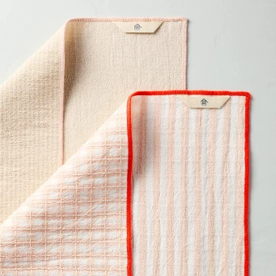 2ct Textured Kitchen Towels - Hearth & Hand™ With Magnolia 2 2ct Textured Kitchen Towels - Hearth & Hand™ With Magnolia - Image 2