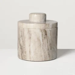 Marble Butter Keeper Warm Gray - Hearth & Hand™ With Magnolia -Hearth & Hand With Magnolia GUEST ee55d8ef 98e7 4db4 aa55 bf768f5cee33
