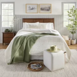 3pc Heather Stripe Comforter Bedding Set Twilight Taupe - Hearth & Hand™ With Magnolia 9 3pc Heather Stripe Comforter Bedding Set Twilight Taupe - Hearth & Hand™ With Magnolia -Hearth & Hand With Magnolia GUEST ff845a26 e2d1 4b31 828d ba01e85511c1
